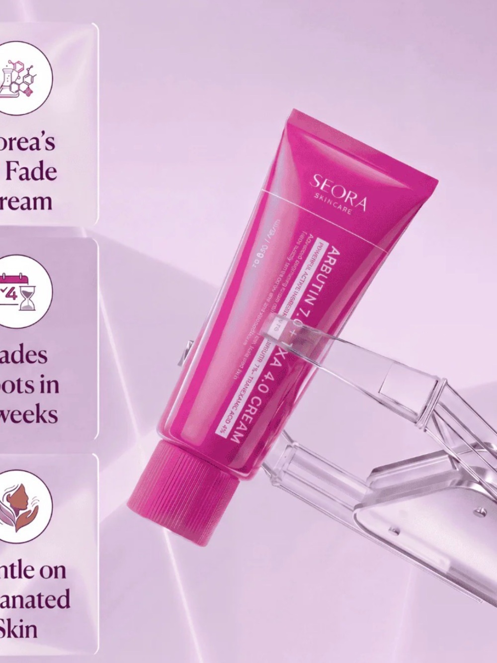 Bundle of 4 Alpha Arbutin + TXA Cream